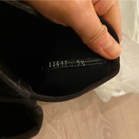 ASO Kate Middleton. Stuart Weitzman HalfnHalf Dark Brown Suede Knee Boots Size 7 - Picture 7 of 11